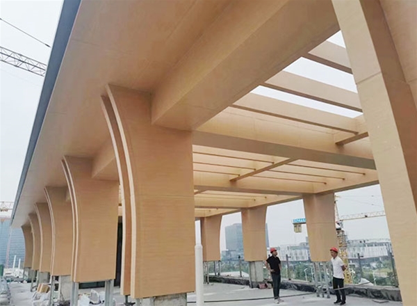 大理银桥国际铝单板装饰工程